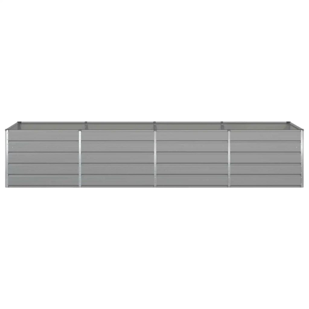 Fioriera Grigio chiaro 195 x 100 x 45 cm Acciaio zincato