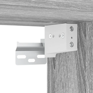 Armadio Grigio Sonoma 100x32,5x35 cm in Legno Ingegnerizzato cod mxl 75683