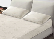 Coprimaterasso Imbottito Elasticizzato Anallergico Federe Cuscino Letto Made Italy - Federe - Rame