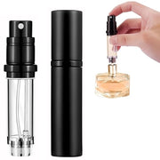 Spruzzatore di profumo portatile, 5 ml, flacone di profumo rimovibile, per viaggi, mini spruzzatore per profumo (nero J-Z)