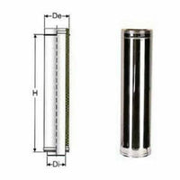 Inox doppia parete aisi 316 tubo l.1000 d.150 200 b08wzc6m5s