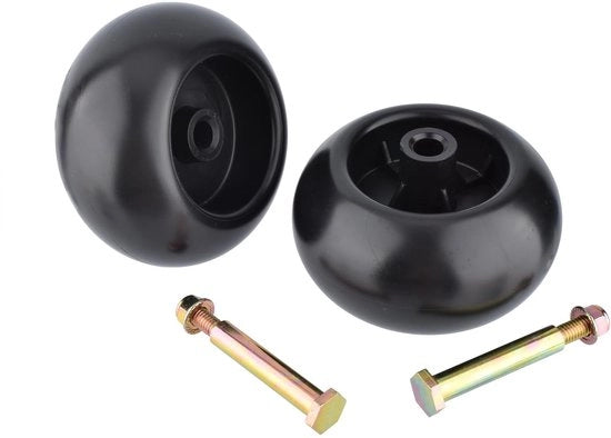 Ruota di Decollo per Cub Cadet - Manubrio - Mozzo - Pacchetto da 2 - Altezza 5" - Larghezza 2-3/4 - Ruota per Tagliatutto