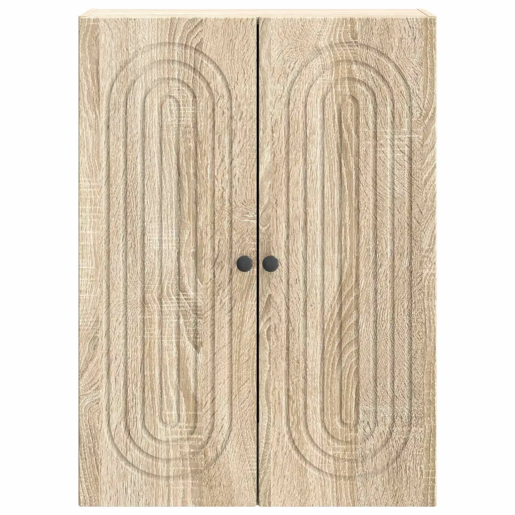 Mobiletto a muro Rovere Sonoma 66 x 34,5 x 90 cm 898057