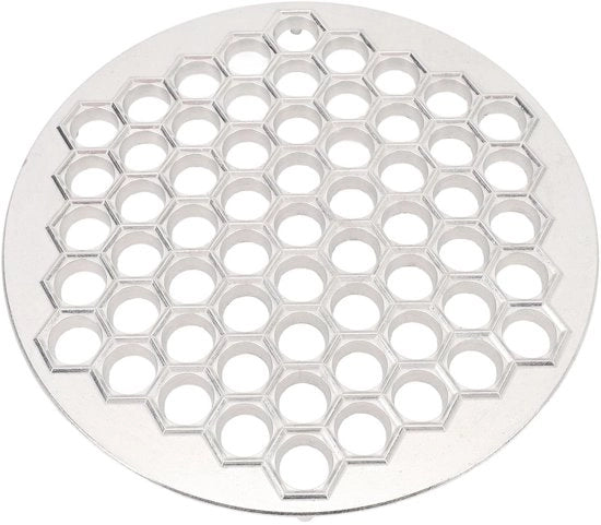 Fabbricante di Manti 61 Fori - Fabbricante di Manti in Alluminio - Alta Capacità - Duraturo - Resistente ai Colpi - Leggero - Kneader di Manti