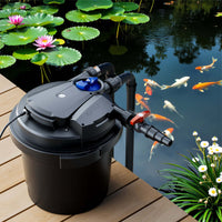 CPA-5000 Filtro a pressione per laghetto con UVC da 11 W integrato Per max 8.000 litri