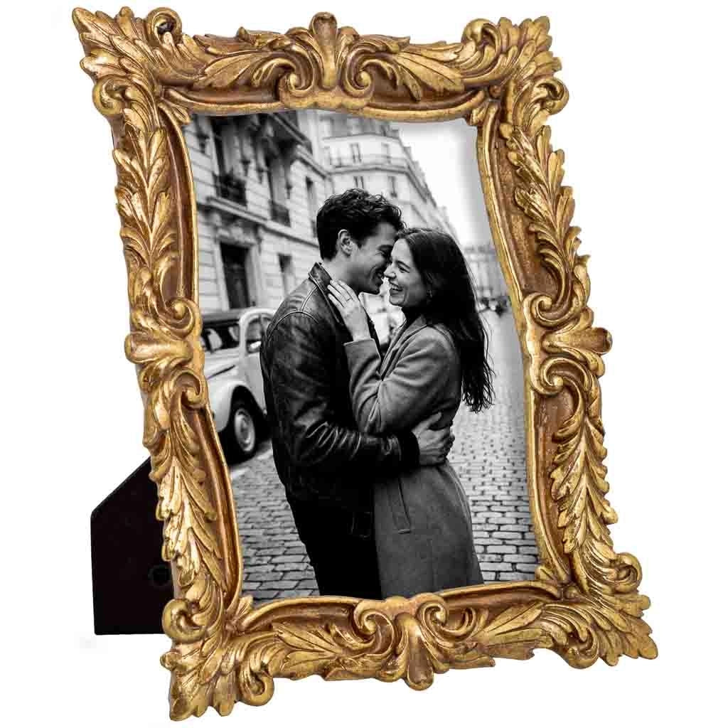 Portafoto 13X18 dorato 17,8x2,3x22,5h cm