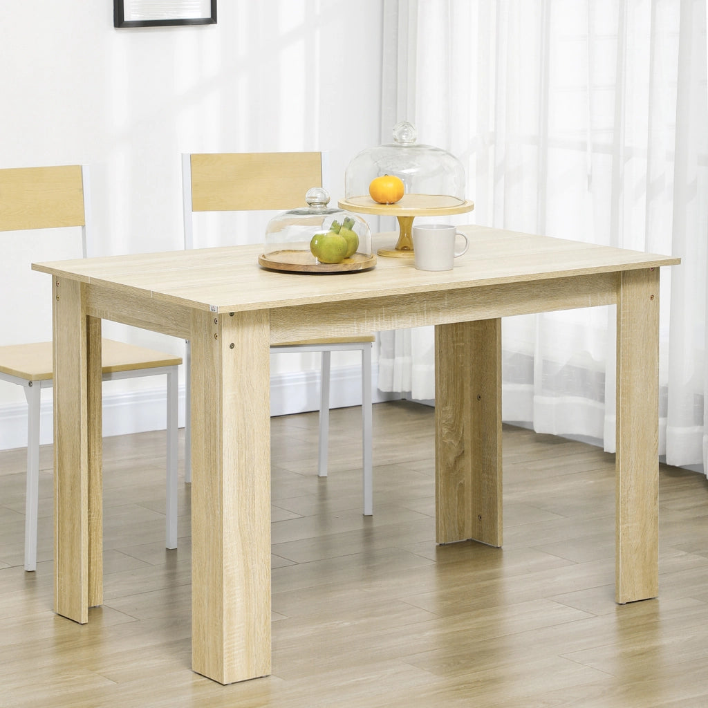Tavolo da pranzo allungabile in legno di rovere ¨C zephmum ¨C quercia 120x69x75 cm