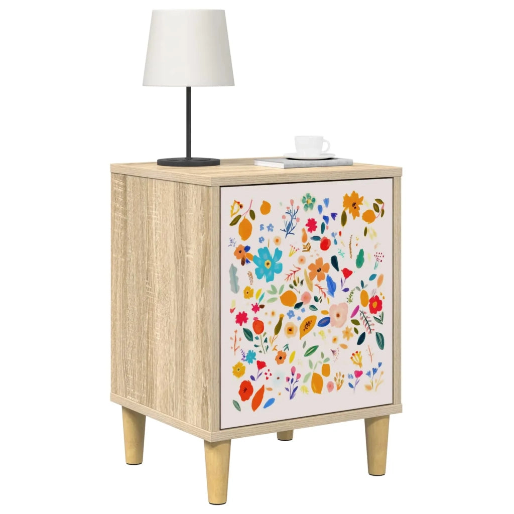 Armadio da Notte MAINZ Rovere Sonoma 36 x 33 x 50 cm 8007219