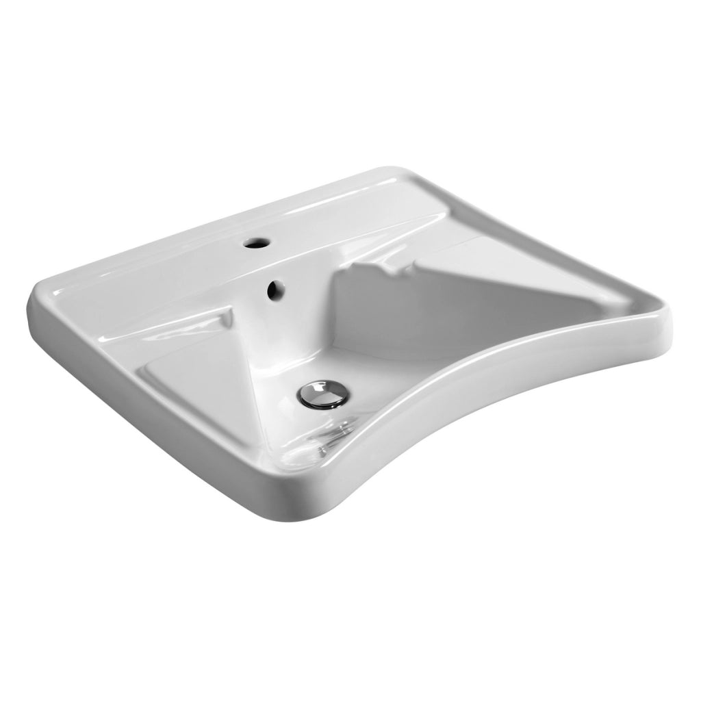 Lavabo per terza età cm L67 x P60 x H22
