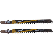 Lame Seghetti Alternativi HSS Attacco T Taglio Legno Grossolano Wolfcraft