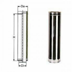 Inox doppia parete aisi 316 tubo l.1000 d.250 300 b08wz64995