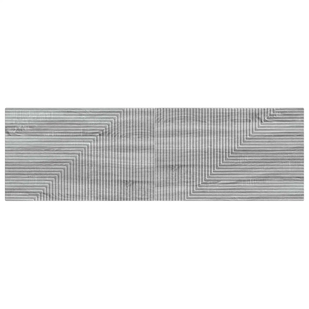 Testiera da Muro HAARLEM Sonoma grigio Legno ingegnerizzato 896951