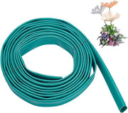 Rullo di tubi verdi per fiori, tubo PE flessibile, guaina a compressione - 36 mm larghezza