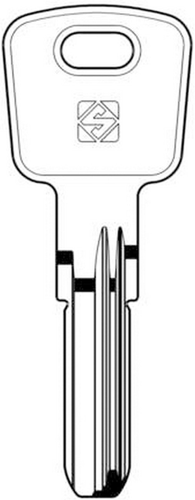 chiavi punzonate silca art. oc4 gr.6/2 cod:ferx.767