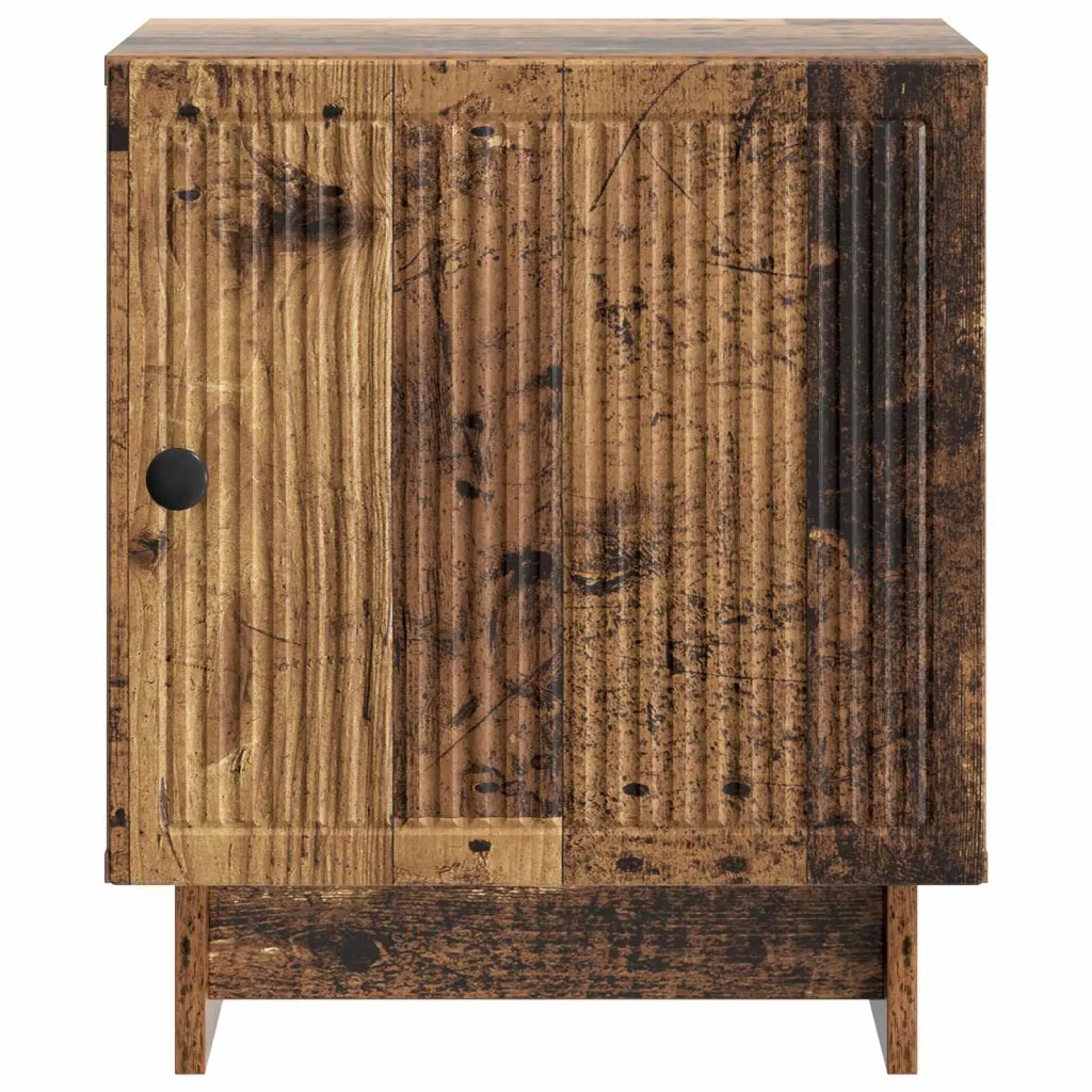 Armadio da Notte 2 pcs Legno antico 43 x 34,5 x 50 cm 893892