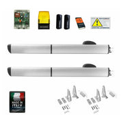 KIT COMPLETO AUTOMAZIONE APRI CANCELLO BATTENTE 2 ANTE MAX 6 M IDRAULICO PH1 390