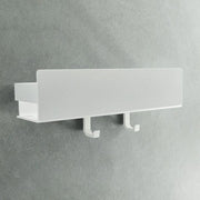 Organizzatore bagno senza perforazione | Piastra doccia senza perforazione | Piastra bagno | Piastra di appoggio | Piastra adesiva per doccia | Piastra per bagno | Piastra bianca 30 cm