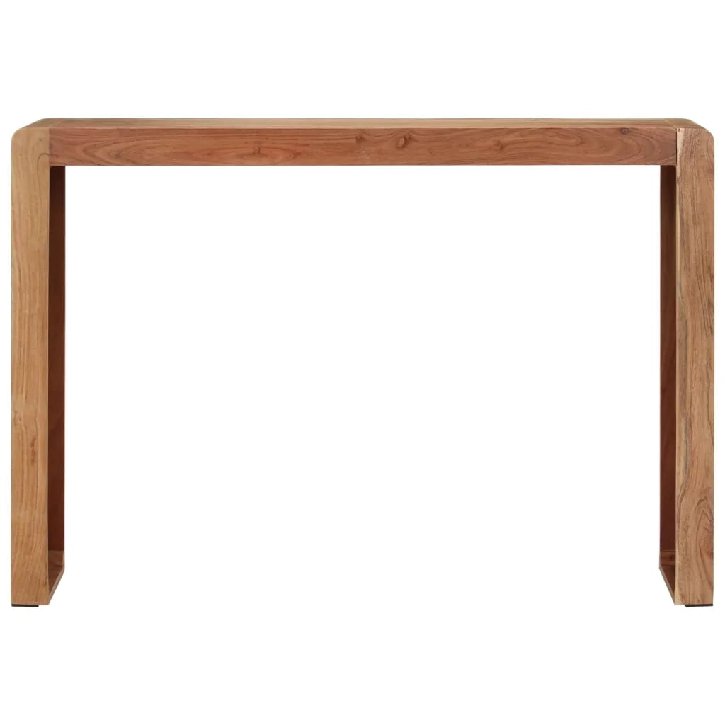Tavolo Consolle 110x30x76 cm in Legno Massello di Acacia 351650