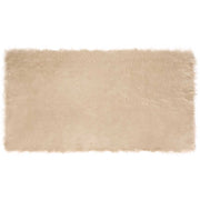 Tappeto in finta TAFALLA | Tappeto del soggiorno Beige 80 x 150 cm Poliestere
