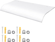 Velario trasparente e in poliestere 40x80 cm da installare a incasso inferiore