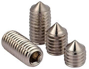 Set di viti a dado a 10 pezzi - M4 filo - Acciaio inossidabile - Socket a 6 lobi - Punta a punta - Duraturo e resistente agli urti - Viti a dado