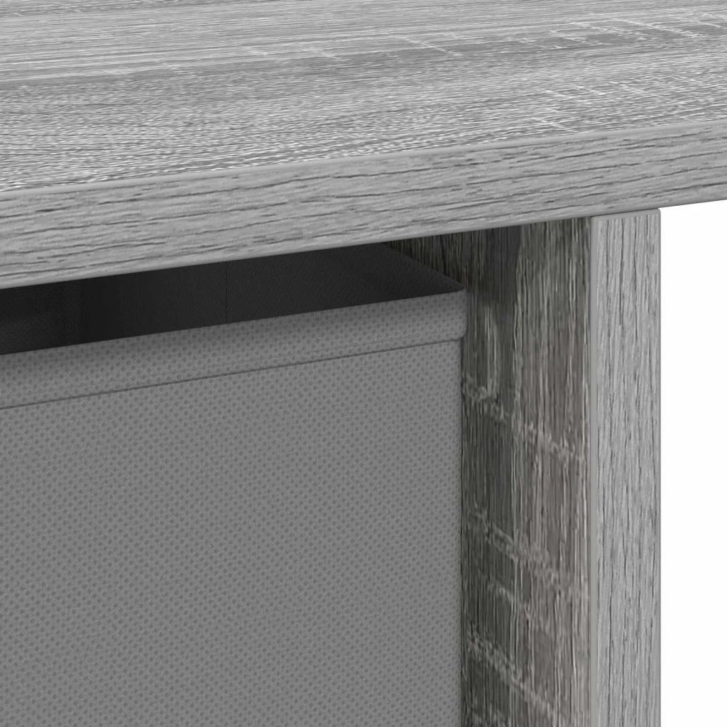 Scrivania Grigio Sonoma 100 x 40 x 75 cm Legno multistrato 8000457