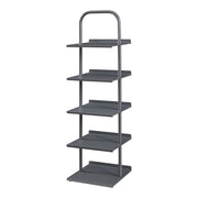 Scarpiera 119 x 34 x 32 cm acciaio laccato antracite 03_0010495