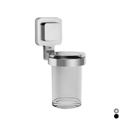 PORTA BICCHIERE SERIE KARA- Cromo cm 7,6 x h.17,8 x 12- KOEMO- pezzi 1