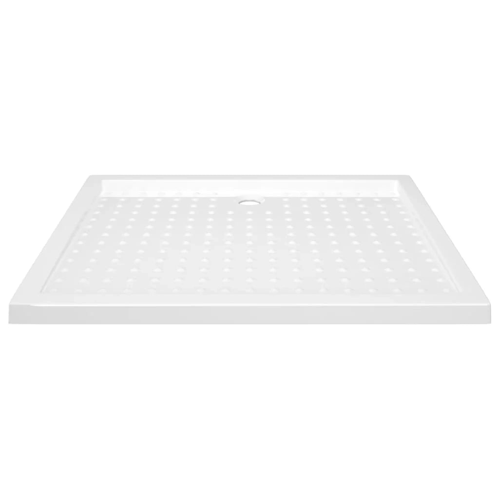 Piatto doccia con gommini piatto doccia piatto doccia bagno interno casa antiruggine antiumidità 80 x 100 cm ABS bianco 02_0001941