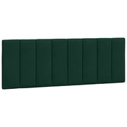 Cuscino Testiera Hanko Verde Scuro 140 cm in Velluto CFW4217462