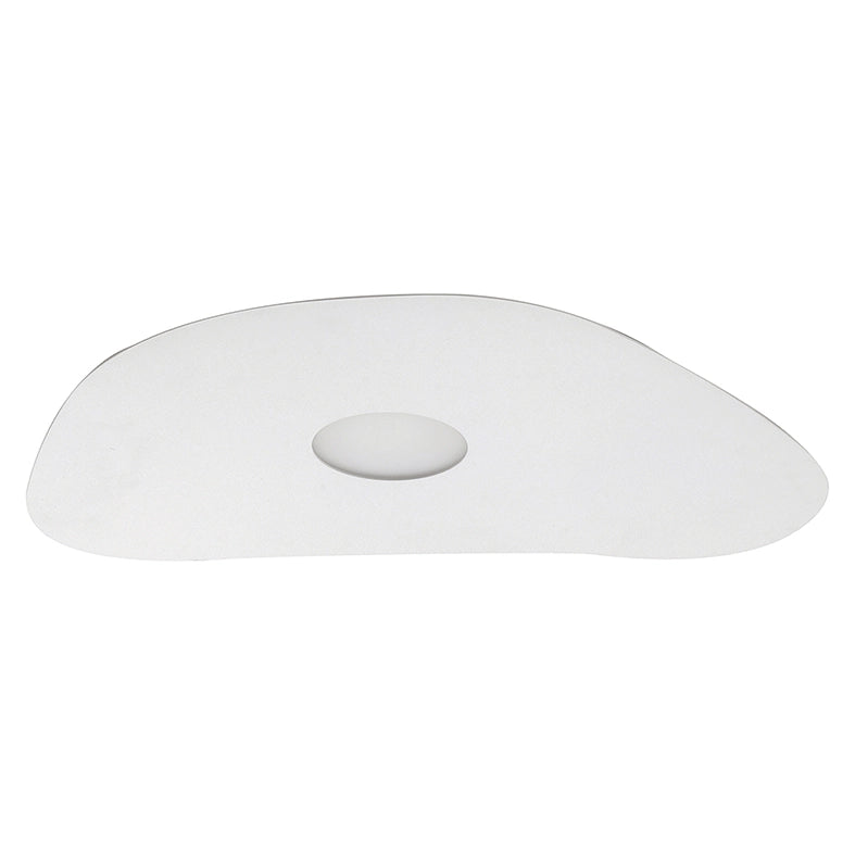 KAHLO Plafoniera Large Bianco 8W GX53 IP20 - Lampada da parete o soffitto in alluminio con fissaggio magnetico e design ultra sottile - Rossini