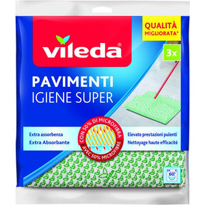 Vileda panno per pavimenti Igieni Super 3 Pz