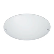 PLAFONIERA LANA VETRO SATINATO E27 D 25 CM- 1,0 pz