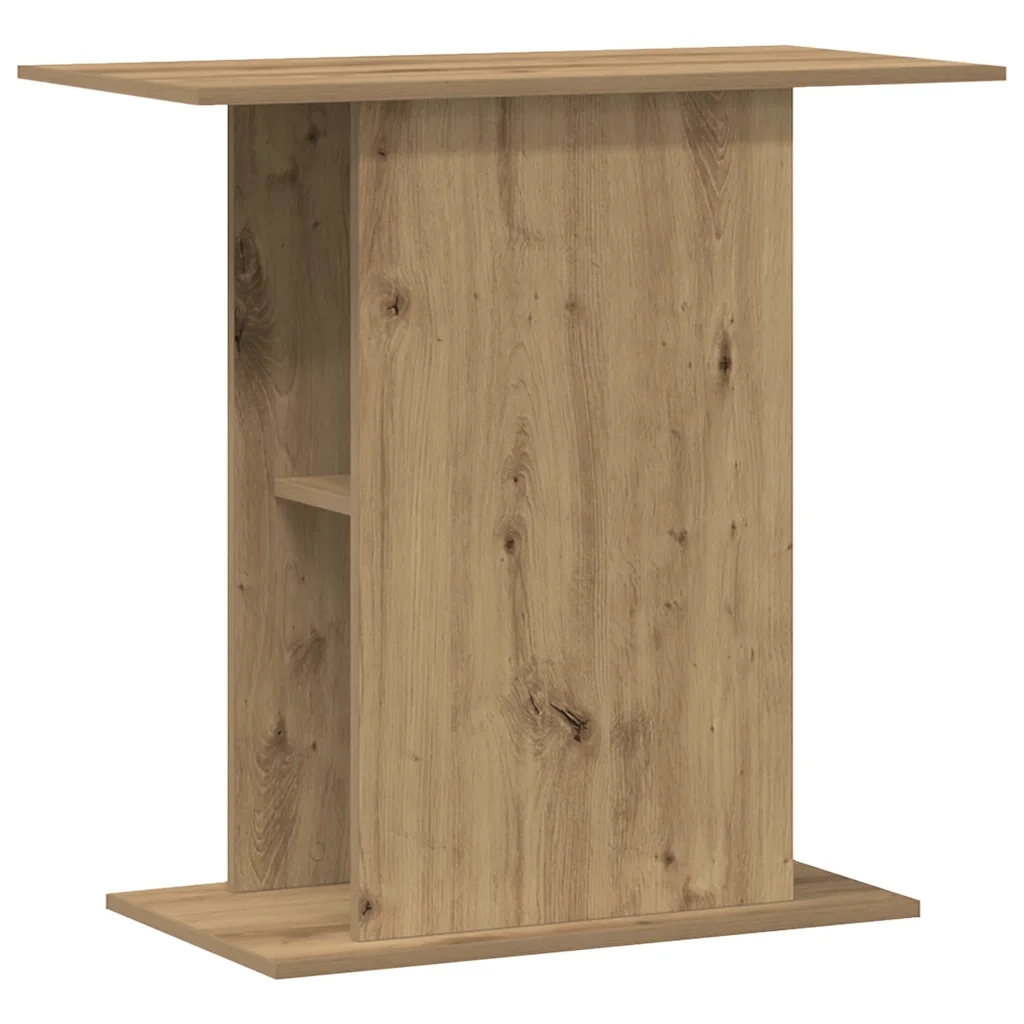 vidaXL Supporto Acquario Rovere Artigianale 36x75x72,5cm Truciolato