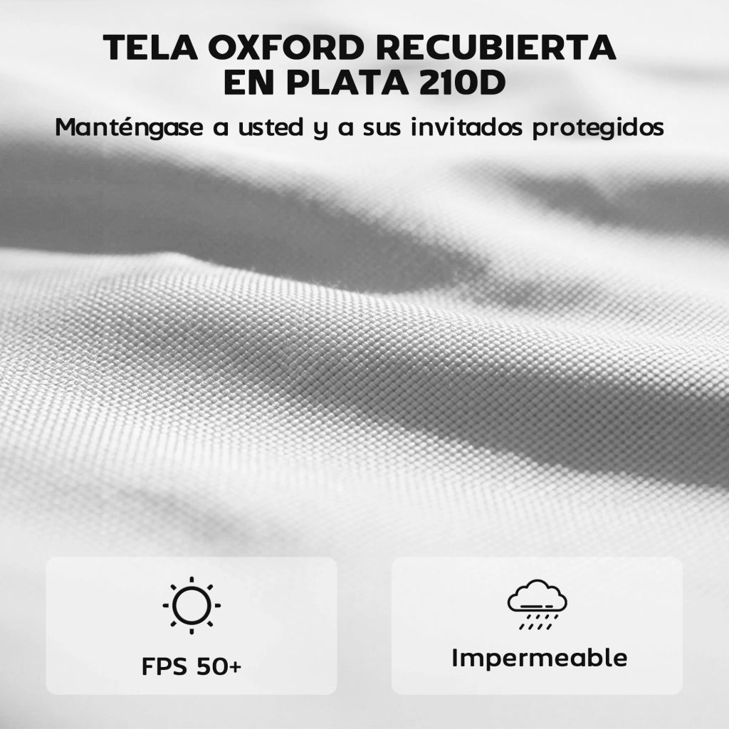 Tenda da giardino 3x3 m ¨C Minimal ¨C 300x200 cm bianco