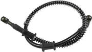 Sostegno idraulico da 120 cm - Sostegno idraulico per freni - Sostegno idraulico rinforzato - Protezione antiscivolo - Installazione semplice - Materiali di alta qualità - Guida idraulica per freni