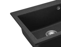 Lavello Granit West XL Black Dots