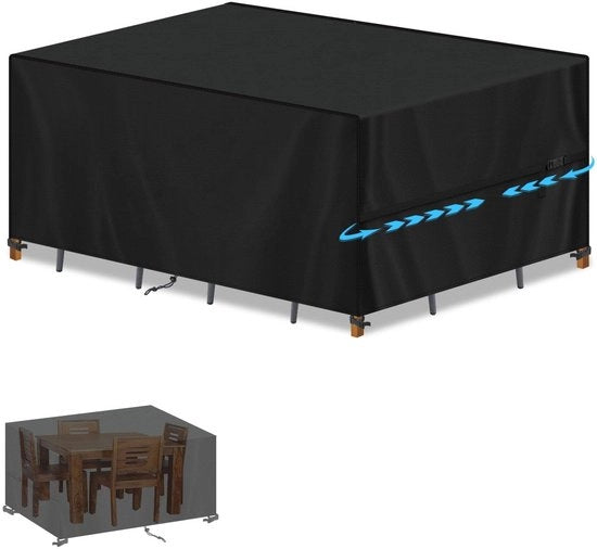 Cuscino acqua resistente per tavoli esterni - Protezione UV - Tessuto Oxford - 130 x 90 x 80 cm