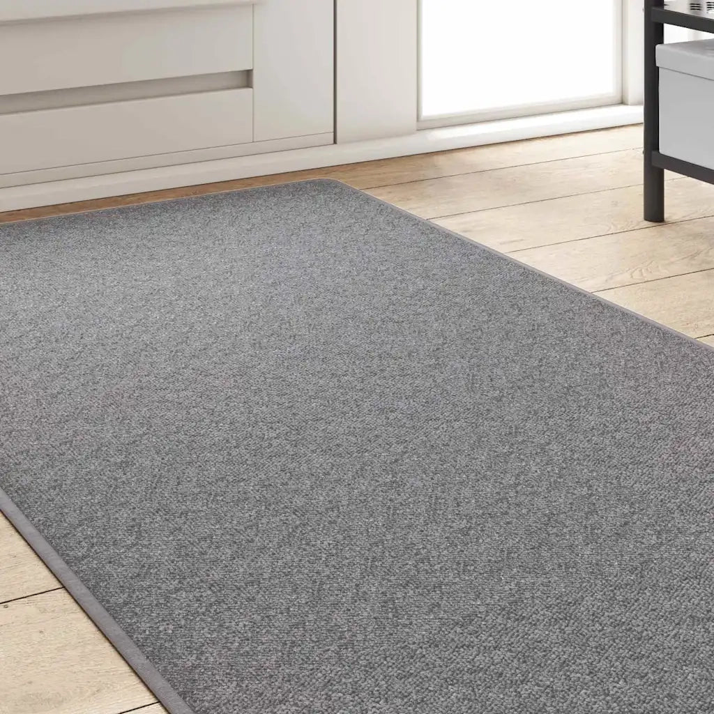 Runner in Moquette Grigio chiaro 80 x 500 cm 100% Polipropilene 42011377