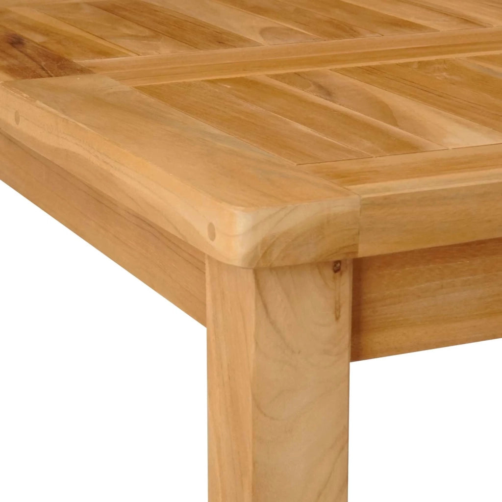 Tavolo da bar Naturale 110 x 60 x 105 cm Teak massello