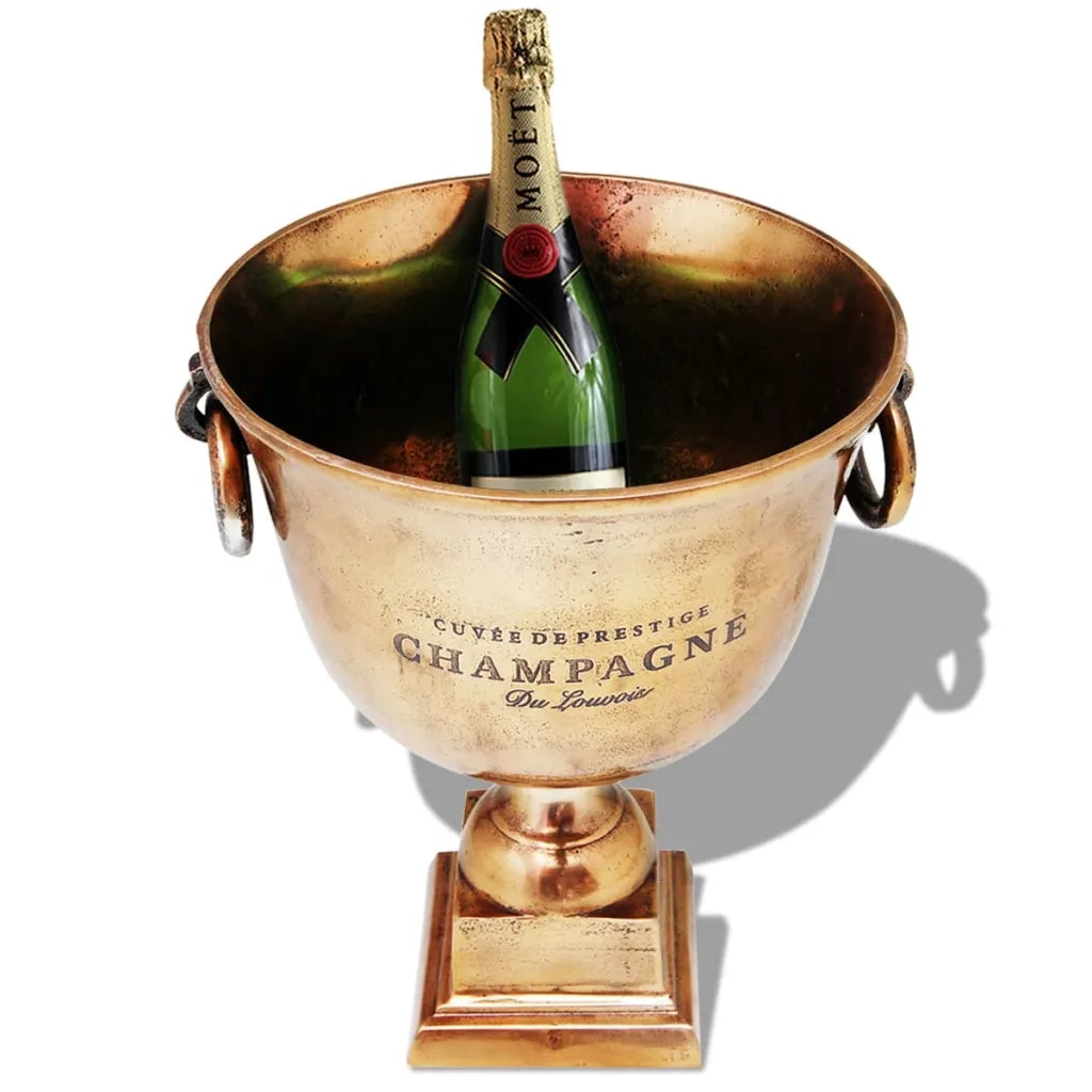 Trofeo Coppa Champagne Cooler Rame Marrone CFW1610118