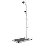Doccia da Giardino con Base Grigia 220 cm in Alluminio cod mxl 50581
