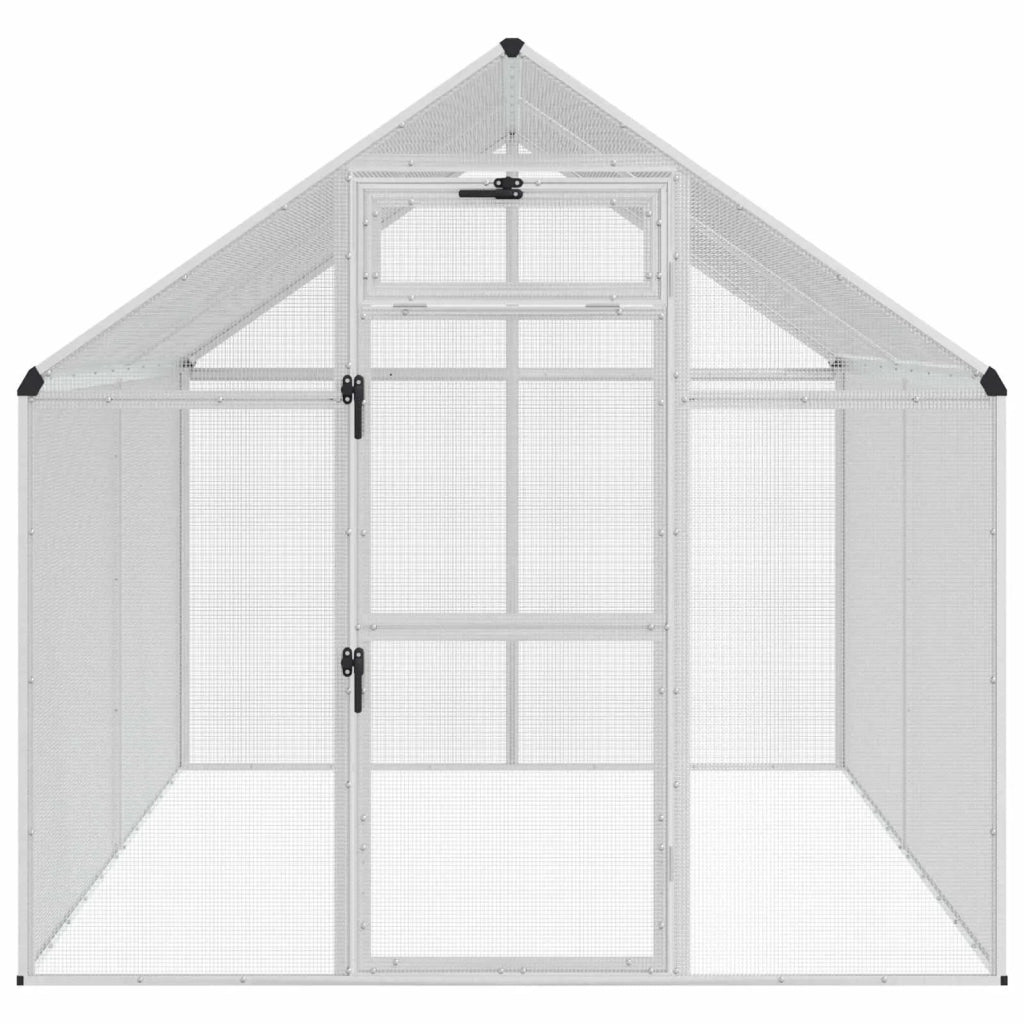 Gabbia per uccelli Argento 181,5 x 221 x 173,5 cm CFW1851136