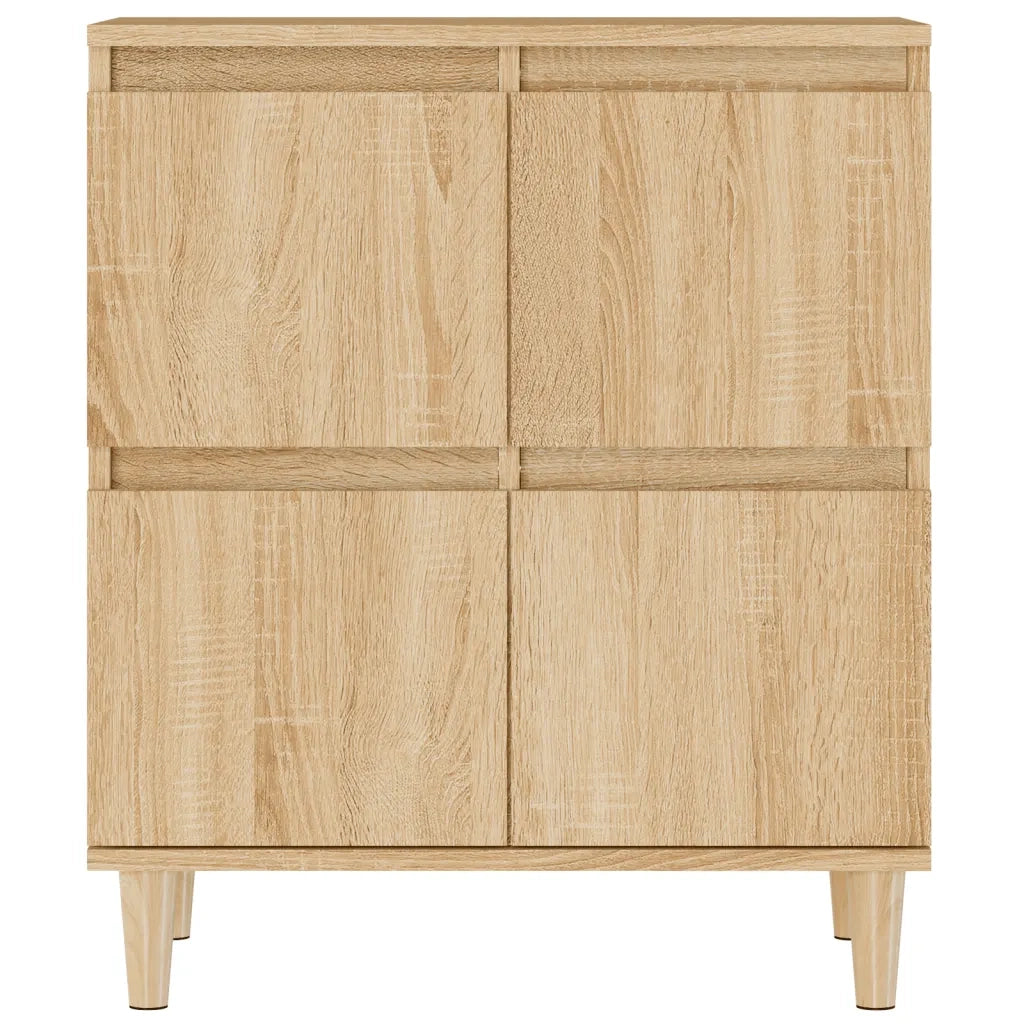 Credenze 2pz | Madia | Buffet da pranzo | Armadio da pranzo Rovere Sonoma 60x35x70 cm in Legno Multistrato