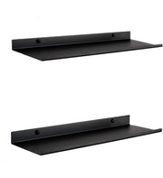 Set di 2 Pannelli Decorativi Sospesi - Nero 50 cm