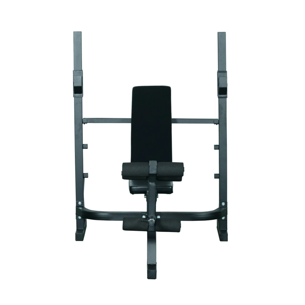Tavolo da Palestra Multifunzionale Regolabile in Altezza ¨C zephmum ¨C Nero 175x98x130 cm