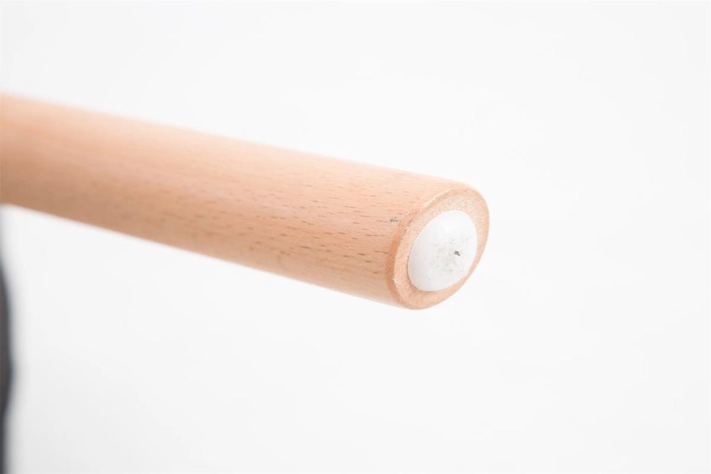 Poltroncina Florian in tessuto nero,natura