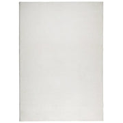 Tappeto del soggiorno | Tappeto IZA a Pelo Corto Aspetto Scandinavo Crema 160x230 cm