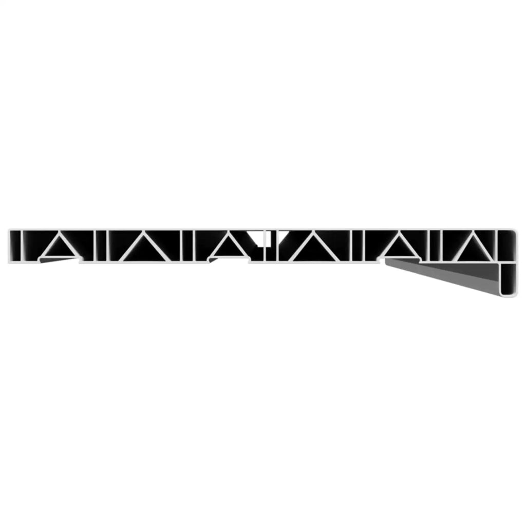Soglia della Finestra Bianco 120 x 30 x 4,5 cm PVC 42046807