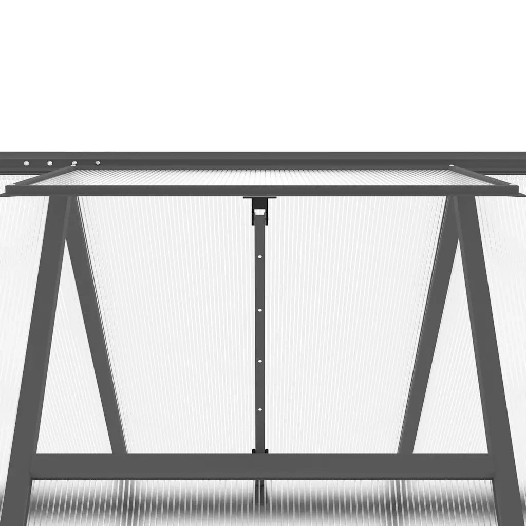 Telaio Serra con Base Antracite 224x169x195 cm in Alluminio